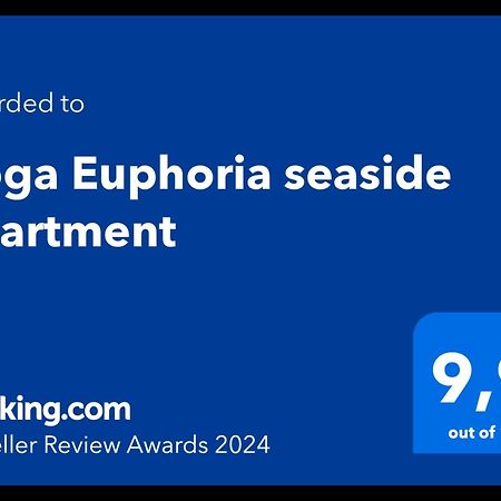 Yoga Euphoria Seaside Apartment Луца Экстерьер фото